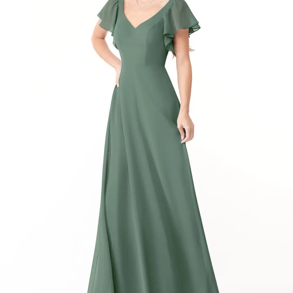 NWT Azazie Eucalyptus Syenna